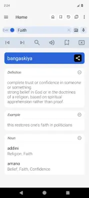 English Hausa Dictionary android App screenshot 11